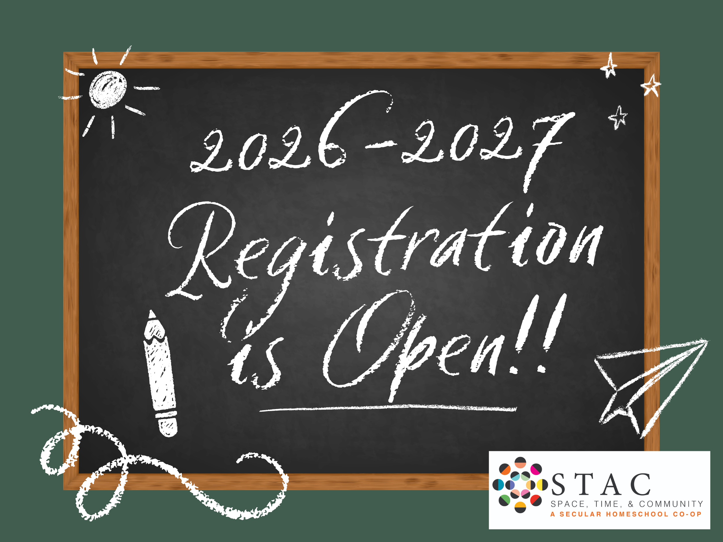Registration for 2026-2027 is Open!!